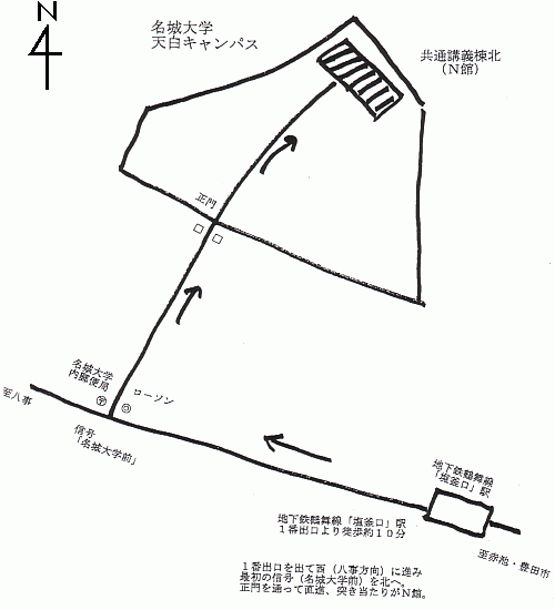 名古屋会場の地図