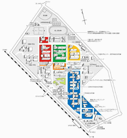 千葉会場の地図