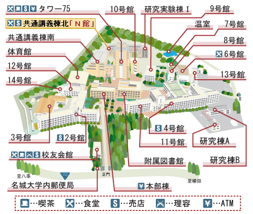 名古屋会場の地図