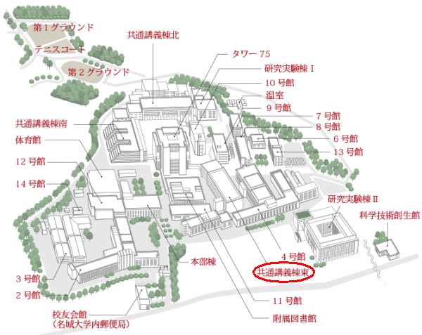 名古屋会場の地図