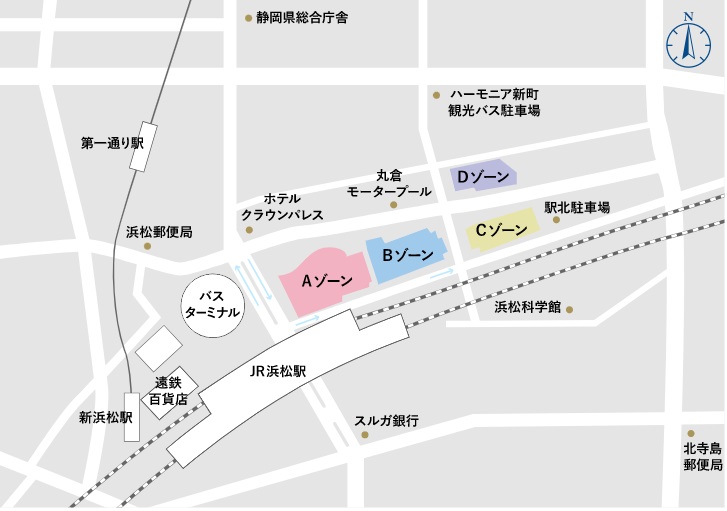 浜松会場の地図