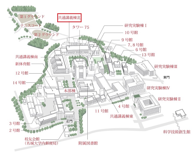 名古屋会場の地図